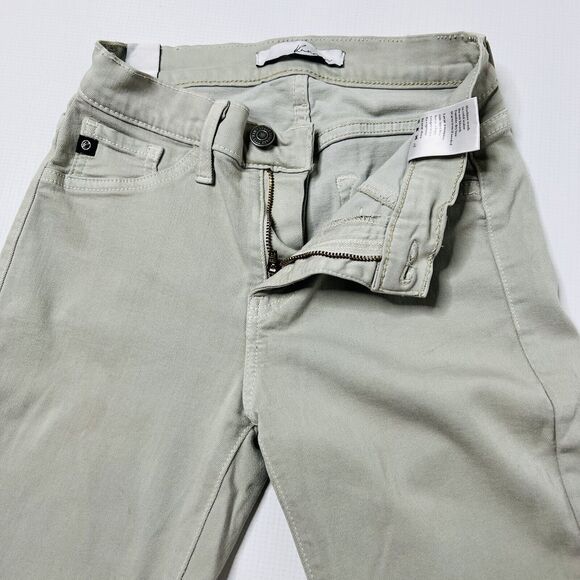 KanCan Moto Jeans Women's Size 24x29 Skinny, Sage Green, Low Rise - Picture 9 of 13